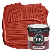 Farrow & Ball - Estate Eggshell - Peinture Satinée - 42 Picture Gallery Red - 2,5 Litres