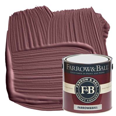 Farrow & Ball - Modern Emulsion - Peinture Lavable - 297 Preference Red - 2,5 Litres