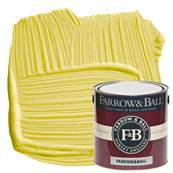 Farrow & Ball - Estate Eggshell - Peinture Satinée - 233 Dayroom Yellow - 2,5 Litres