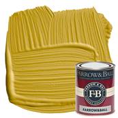 Farrow & Ball - Estate Eggshell - Peinture Satine - 51 Sudbury Yellow - 750 ml