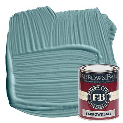 Farrow & Ball - Modern Eggshell - Peinture Sol - 86 Stone Blue - 750 ml