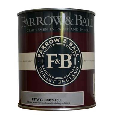 Farrow & Ball - Estate Eggshell - Peinture Satinée - Couleurs Archivées - 750 ml