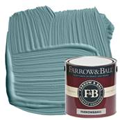 Farrow & Ball - Modern Emulsion - Peinture Lavable - 86 Stone Blue - 2,5 Litres