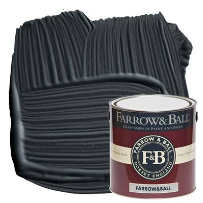 Farrow & Ball - Modern Eggshell - Peinture Sol - 57 Off-Black - 2,5 Litres