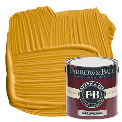 Farrow & Ball - Estate Eggshell - Peinture Satinée - 66 India Yellow - 2,5 Litres