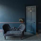 Farrow & Ball - Estate Eggshell - Peinture Satinée - 281 Stiffkey Blue - 2,5 Litres