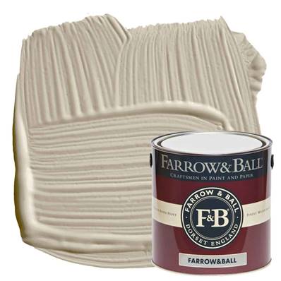 Farrow & Ball - Estate Eggshell - Peinture Satinée - 283 Drop Cloth - 2,5 Litres