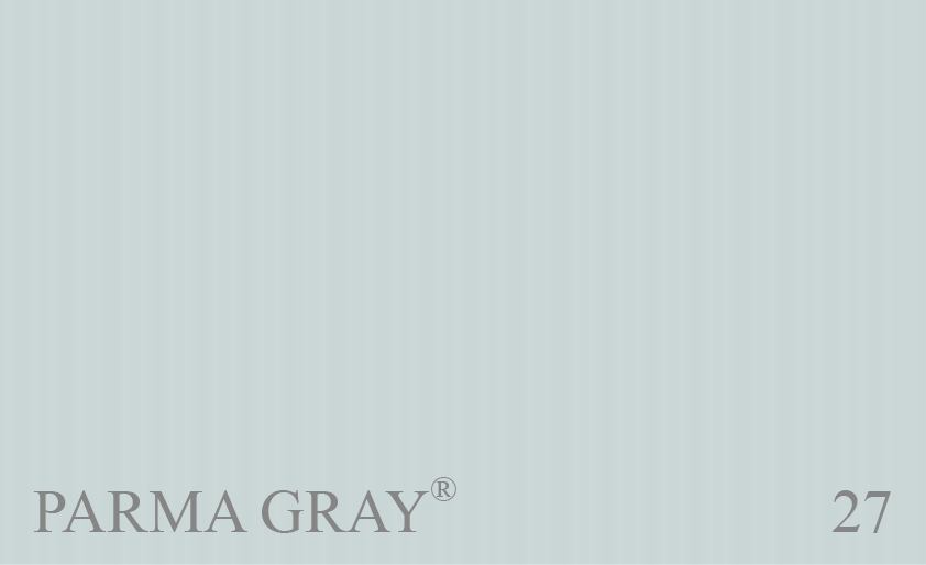 Couleur 27 Parma Gray : Mme si le nom et lchantillon sont de John Fowler, cette couleur est sans doute inspire des annes 1830 et 1840.