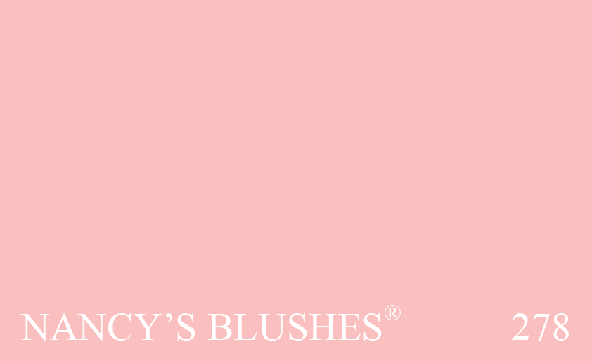 Couleur Peinture Farrow & Ball 278 Nancy's Blushes : Un charme rel se dgage de ce rose vritable, qui, pour un rsultat de toute beaut, peut tre mis en contraste avec All White ou Black Blue.