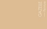 Couleur Peinture Gazelle : Beige crème, chargé en terre de sienne jaune. 